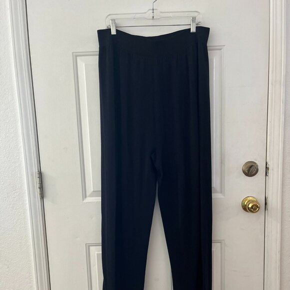 Peruvian Connection Black Plus-Size Gabrielle Tunic & Gabrielle Pants Sz XXL - Picture 8 of 14
